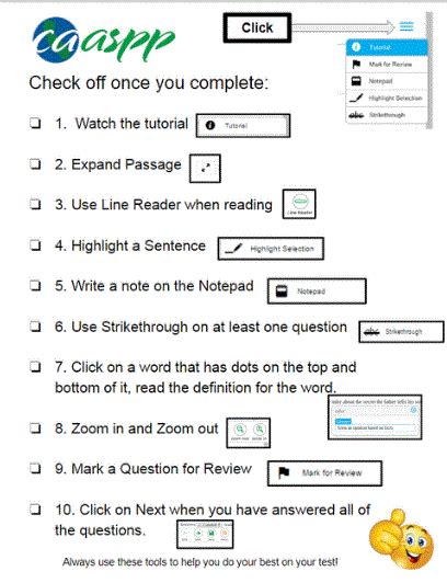 CAASPP Practice Test Questions