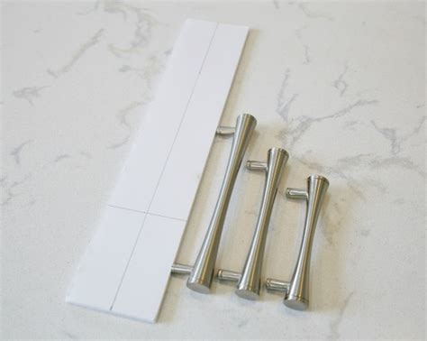 Cabinet handle template design