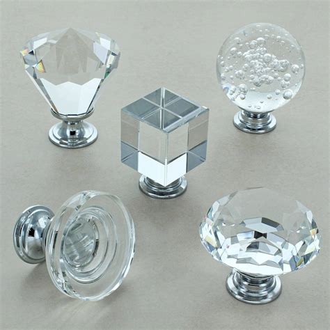 Glass cabinet handles