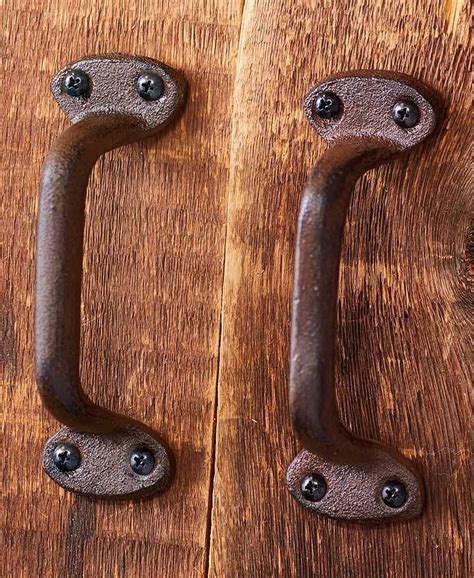 Rustic cabinet handles