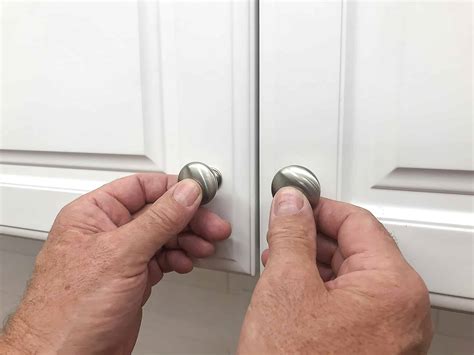 Cabinet hardware installation tips