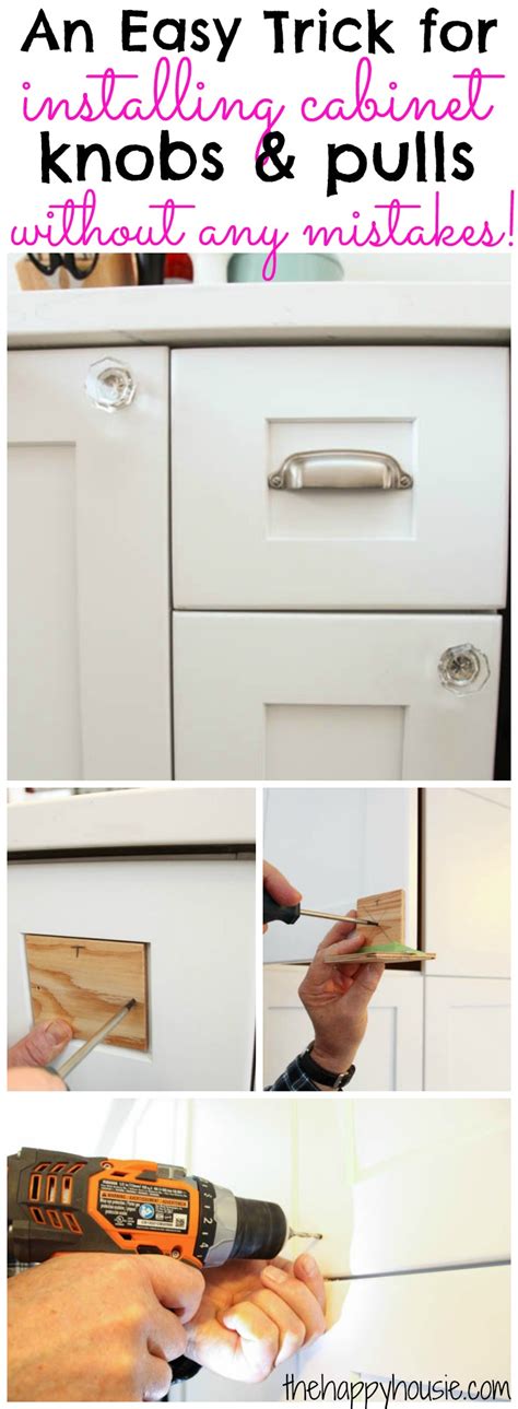 Cabinet Hardware Template Replacement