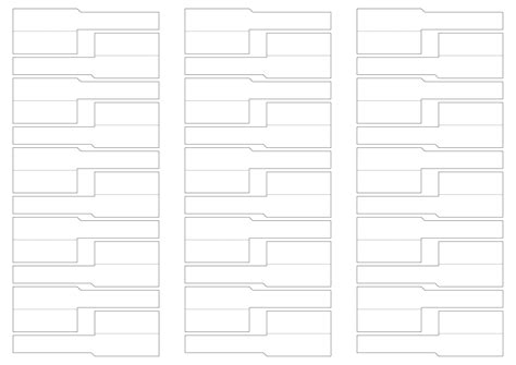 An example of a cable label template