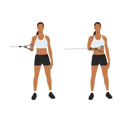 Cable shoulder rotation exercise gallery image 6