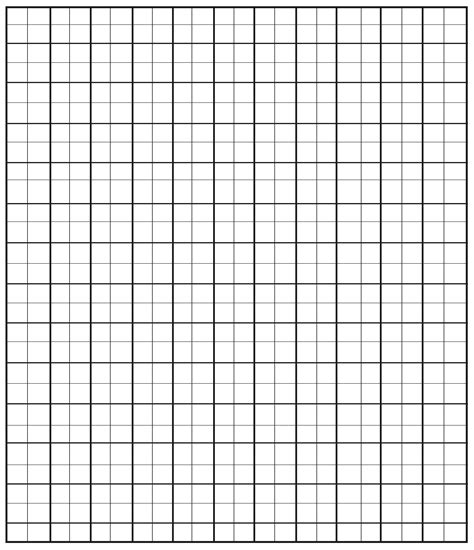 Cabled Graph Paper Template