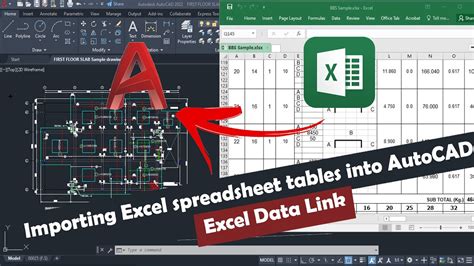 CAD software with Excel data import