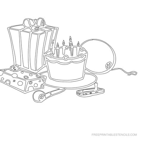 Free Cake Stencils Printable Templates