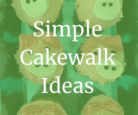 Printable cake walk prize ideas