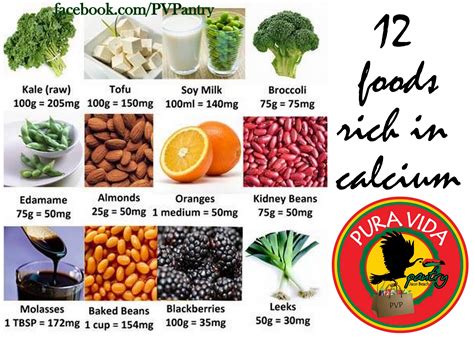 Calcium-rich foods