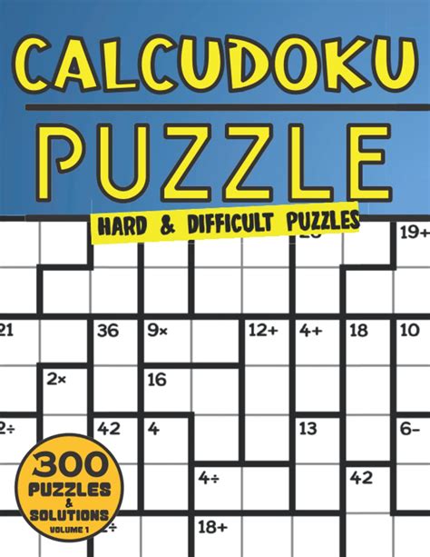 Calcudoku Puzzles to Print and Solve