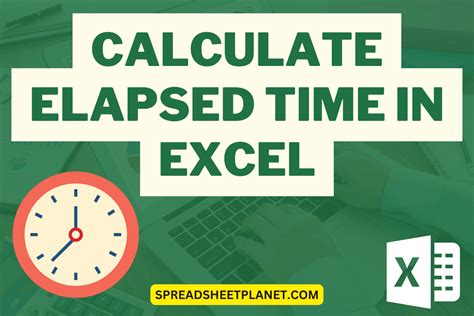 Calculate Elapsed Time in Excel