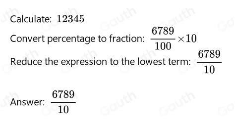 Calculating percentages made easy