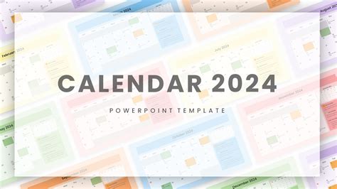 Calendar PowerPoint Template for Presentations