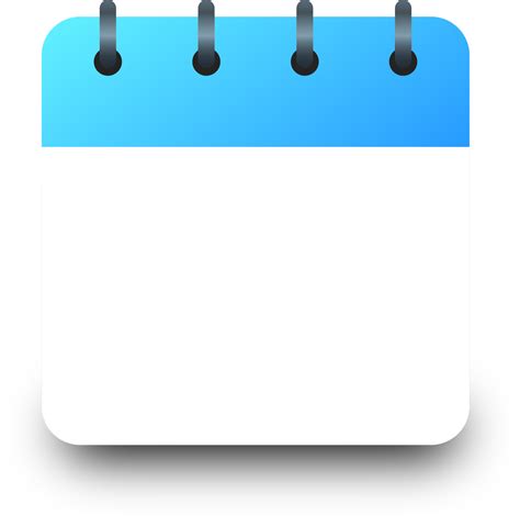 Calendar template icons