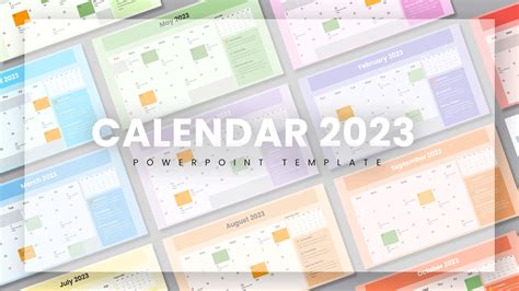 2023 Calendar Template for PowerPoint