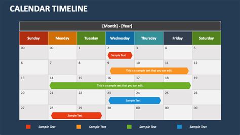 Calendar Template PowerPoint Design