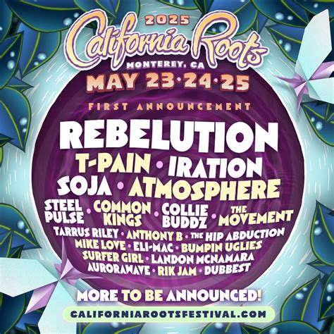 Cali Roots 2025 Music Lineup