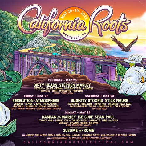 Cali Roots Music and Arts Festival History