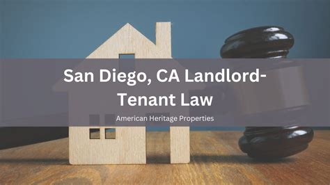 California Landlord-Tenant Laws Template