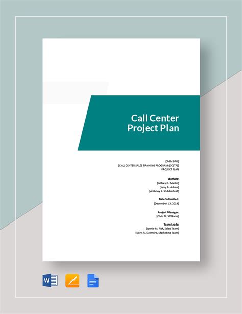 Call Center Strategy Template