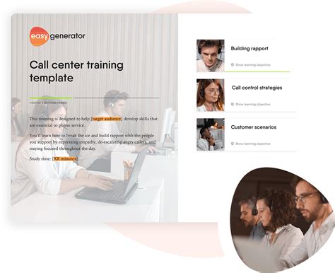 Call Center Training Templates