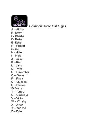 Juliet Call Sign Image