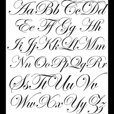 A comprehensive calligraphy alphabet printable for extensive practice and skill development