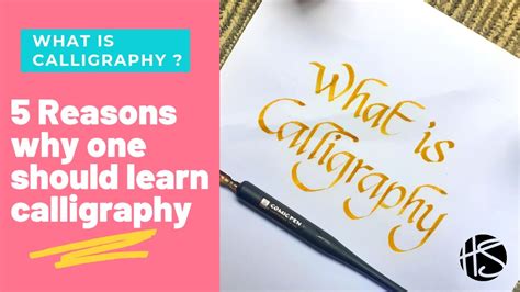 Benefits of Calligraphy Practice