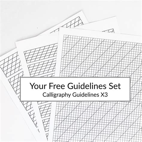 Calligraphy Paper Guides