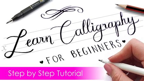 Calligraphy Tutorials for Beginners