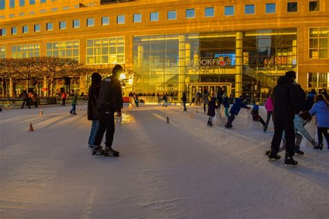 Enjoy the Ice Skating Rink at Callisters Christmas Brookfield