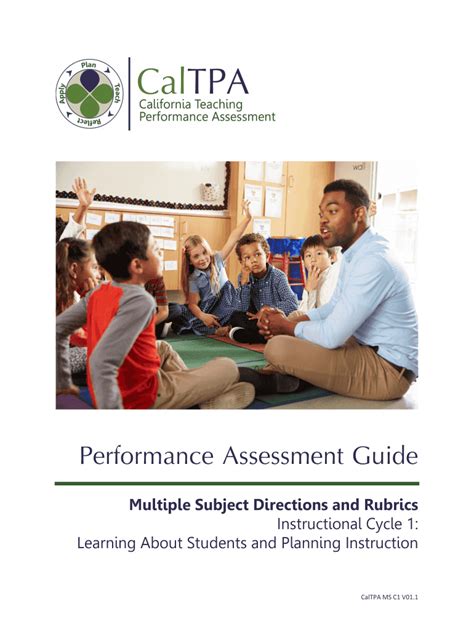 CalTPA Cycle 1 Templates