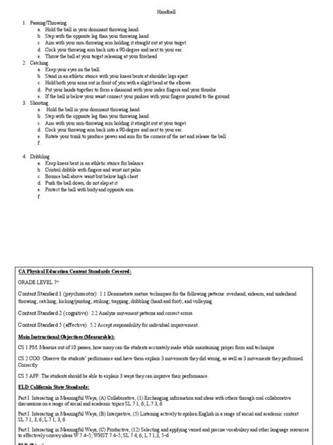 CalTPA Lesson Plan