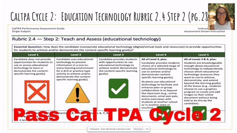 CalTPA Template Examples