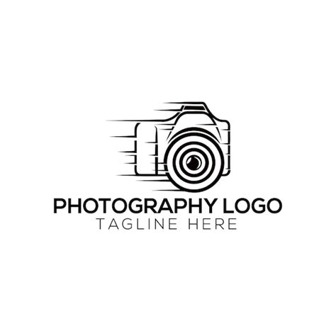 Camera shutter logo template