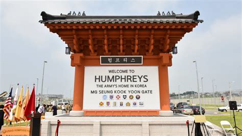 Camp Humphreys Korea Gate