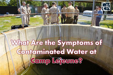 Camp Lejeune water contamination chemicals