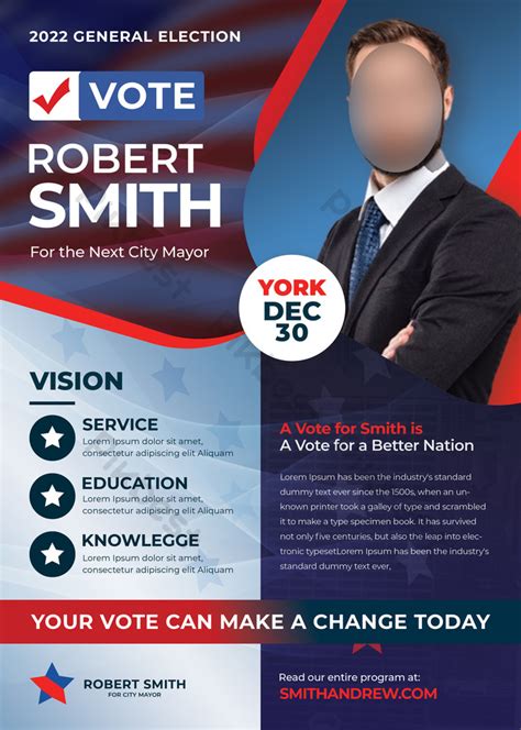 Campaign Flyer Template PSD