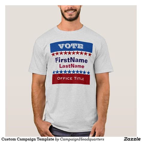 Campaign T-Shirt Design Templates Gallery 1