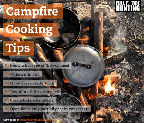 Campfire cooking tips and tricks