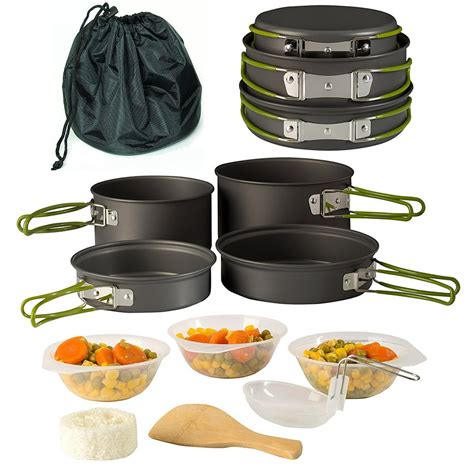 Camping cooking equipment