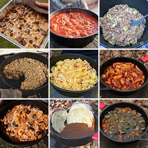 Camping Dinner Ideas