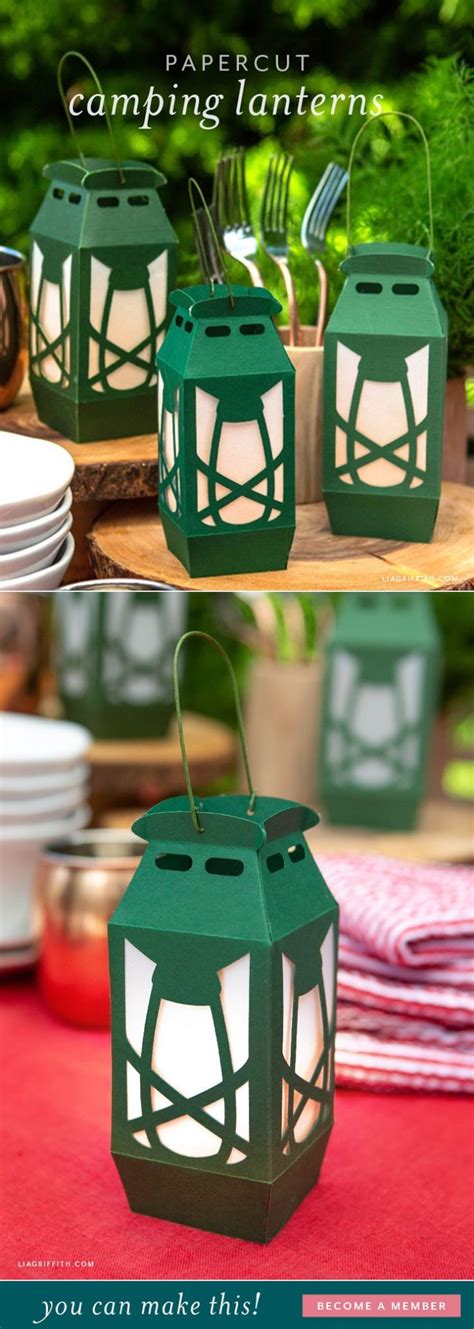 Camping Lantern Template 1