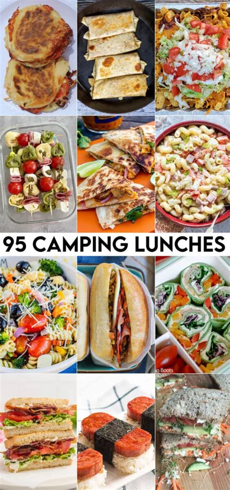 Camping Lunch Ideas