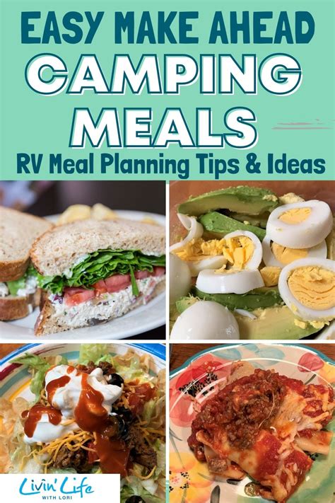 Camping meal planning tips