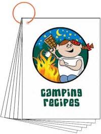 Camping recipe book