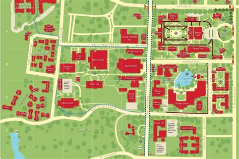 Valparaiso University Campus Map