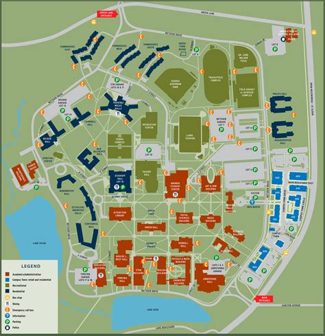 Valparaiso University Campus Map Image 10