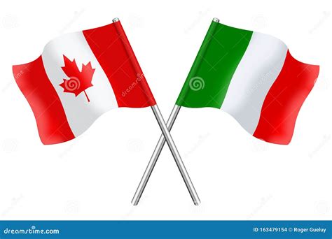 Canada-Italy Flag