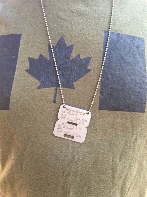 Canadian Army Dog Tags